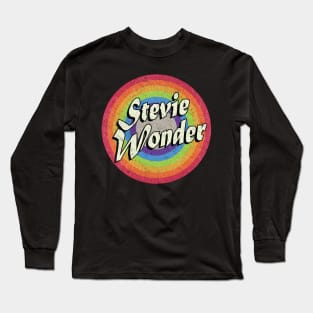 Vintage Style - stevie wonder Long Sleeve T-Shirt